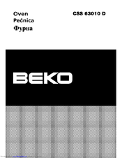 Beko CSS 63010 D User Manual