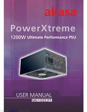 Akasa Power Xtreme AK-PS120FG - 1200W User Manual