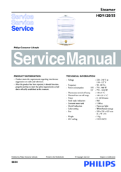 Philips HD9120/55 Service Manual