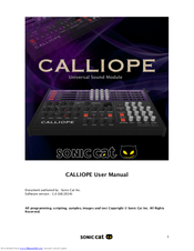 Sonic Cat CALLIOPE User Manual