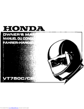 Honda VT750C2 Shadow Spirit Owner's Manual