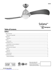 Solana 72161 Installation Instructions Manual
