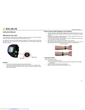 Soleus Air Pulse Rhythm Instruction Manual