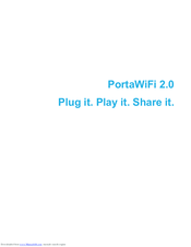 Celcom PortaWiFi 2.0 Getting To Know Manual