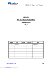 Union Semiconductor UM3501EVB User Manual