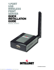 Intellinet 509060 Quick Installation Manual