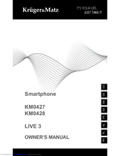 Kruger&Matz KM0427 Owner's Manual