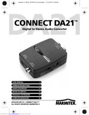 Marmitek Connect DA21 User Manual
