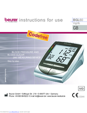 Beurer BGL60 Instructions For Use Manual