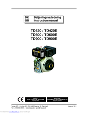 Texas TD420E Instruction Manual