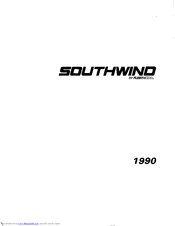 Fleetwood 1990 Southwind Owner's Manual