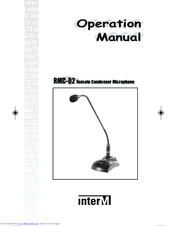 Inter-m RMC-02 Operation Manual