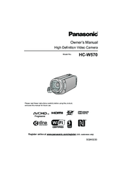 Panasonic HC-W570 Manuals | ManualsLib