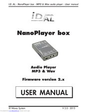 ID-AL NanoPlayer box User Manual