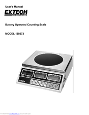 Extech Instruments 160273 User Manual