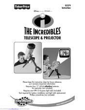 Fisher-Price G2579 The Incredibles Instruction Manual