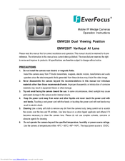 EverFocus EMW330 Operation Manual