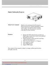 BOXLIGHT Beacon CP720e Owner's Manual