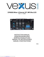 Vexus Audio STM3030 Instruction Manual