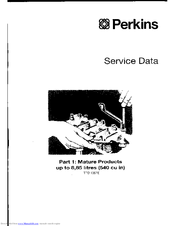 Perkins 4.108 Service Data