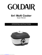 Goldair FMC320 Operating Instructions Manual