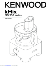 Kenwood FPX930 series Instruction Manual