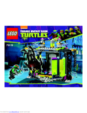 LEGO Turtles 79119 Assembly Manual