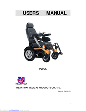 Heartway Medical Products P20CL User Manual
