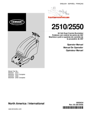 Tennant 9003531 - 2510 Operator's Manual
