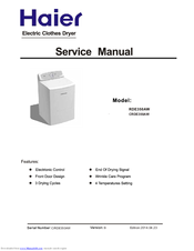 Haier RRDE350AW Service Manual