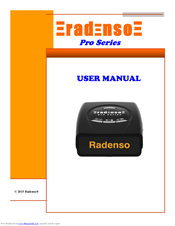Radenso Pro Series User Manual