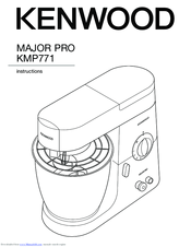 Kenwood MAJOR PROKMP771 Instructions Manual