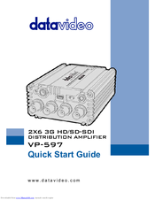 Datavideo VP-597 User Manual