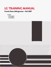 LG LFX25960xx Training Manual