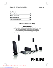 Philips HTS3115 User Manual