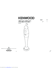 Kenwood HB660 series Instructions Manual