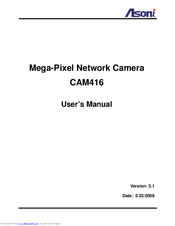Asoni CAM416 User Manual