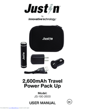 Justin JS-190-2600 User Manual