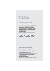 Clarion CC4001U Owner Manual And Install Manual