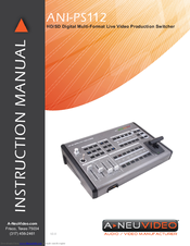 A-Neu Video ANI-PS112 Instruction Manual