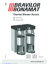 BRAVILOR BONAMAT Aurora Twin hoy User Manual