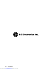 LG WD-8015C Owner's Manual