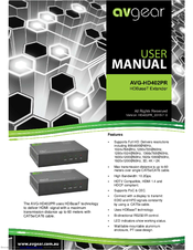 AVGear AVG-HD402PR User Manual