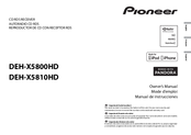 Pioneer DEH-X5800HD Owner's Manual