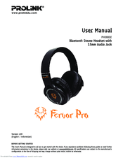 Prolink Fervor Pro PHG9001E User Manual
