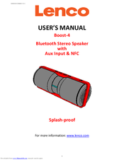 LENCO Boost-4 User Manual