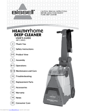 Bissell Healthyhome 48F3 SERIES User Manual