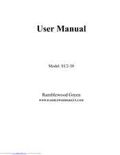 Ramblewood Green EC2-30 User Manual