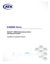 ATX Q-Series Power BAQ-UP Installation & Operation Manual