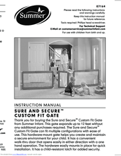 Summer Sure and Secure 07164 Instruction Manual